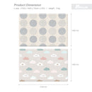 [1 Yr Local Warranty] Parklon PURE Blue Spots Cloud Bebe (L15) size 2100 x 1400 x 15mm