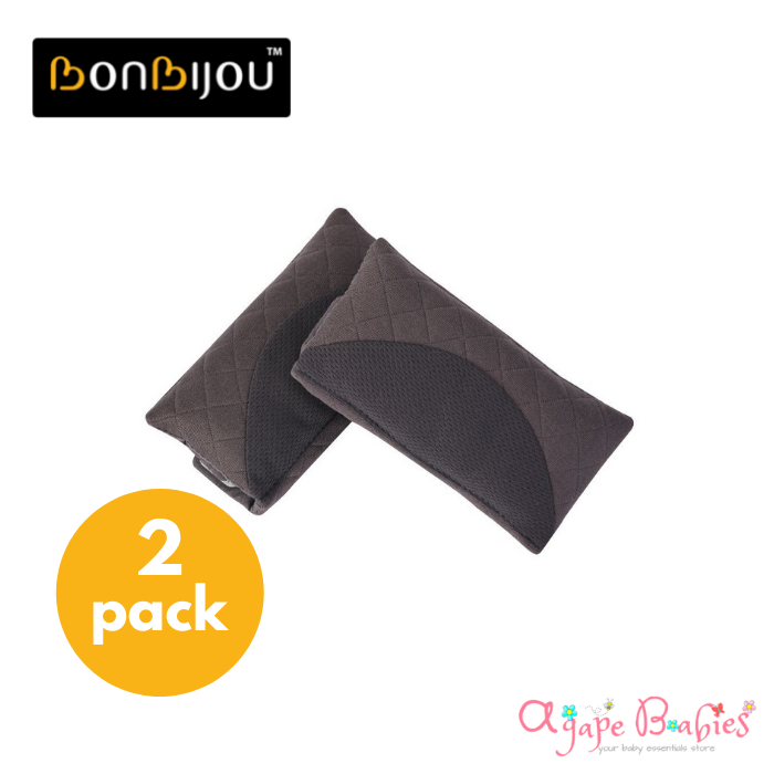 [Pack Of 2] Bonbijou Seat Belt Strap Covers