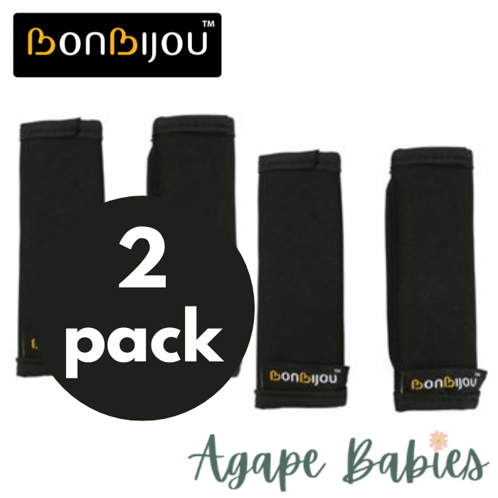 [Bundle Of 2] Bonbijou Stroller Handle Protector - Black