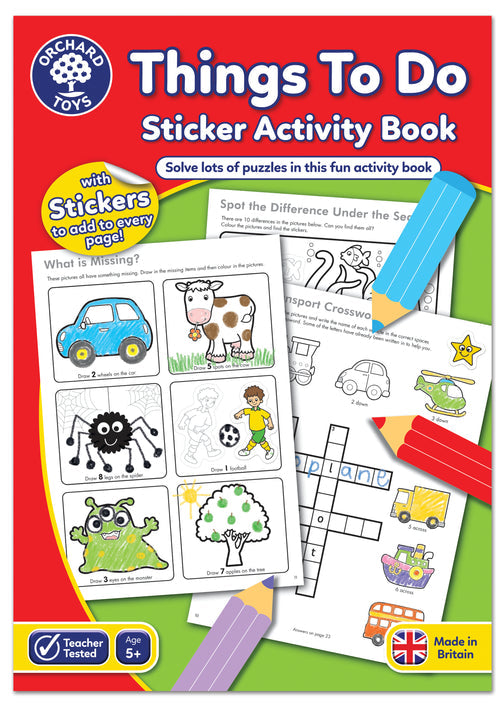 Orchard Toy -Things To Do Activity Book