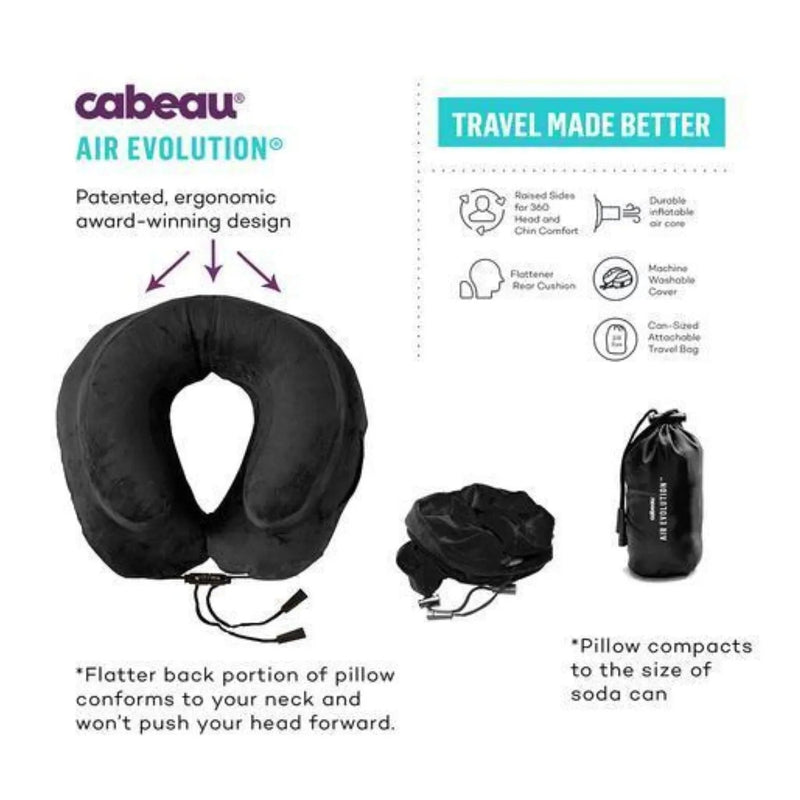 Cabeau Air Evolution Pillow - Midnight