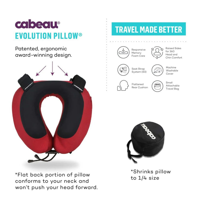 Cabeau Foam Evolution S3 Pillow - Steel