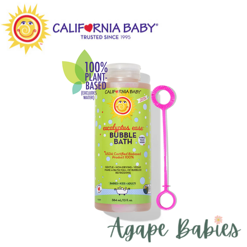 California Baby Bubble Bath: Eucalyptus Ease 13oz SINGLE Exp: 01/23