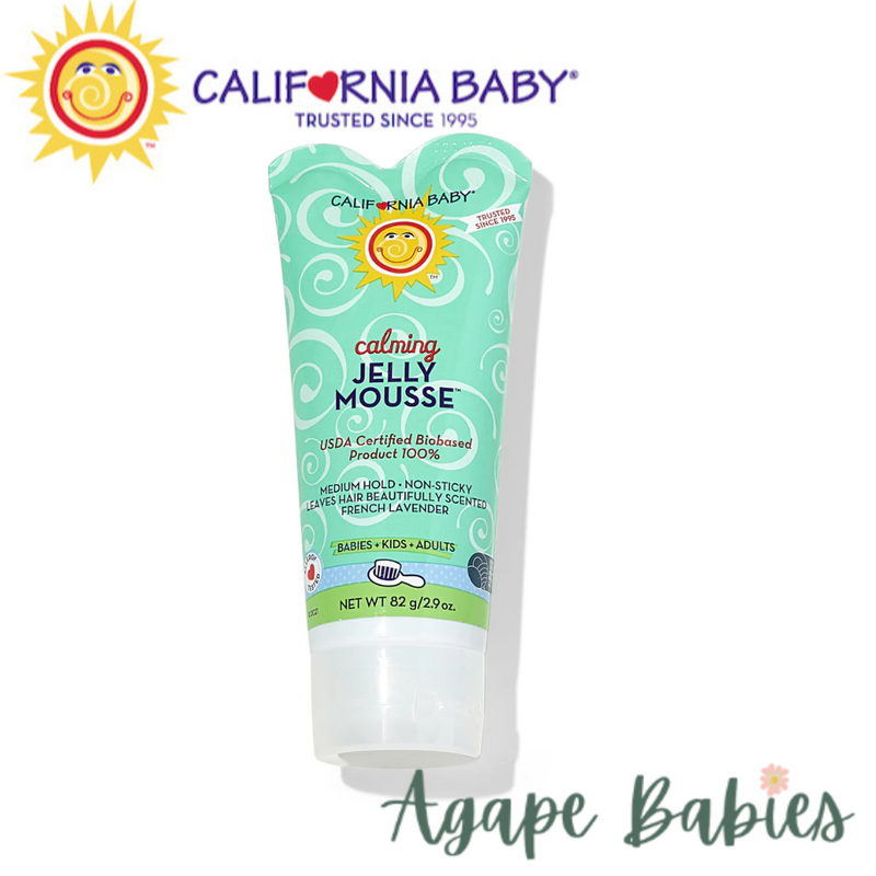 California Baby Jelly Mousse Hair Gel: Calming 2.9oz Exp: 05/24