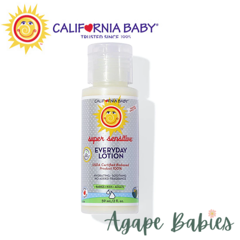 California Baby Travel Size 2oz - Super Sensitive Everyday Lotion
