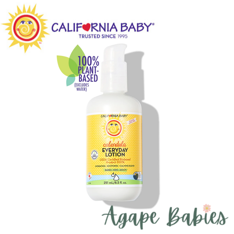 California Baby Calendula Everyday Lotion 8.5oz (100% Plant Based) Exp: 04/24