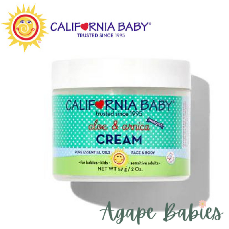 California Baby Aloe & Arnica Cream 2oz - New & Improved! (formerly Aloe Vera Cream) Exp: 08/23