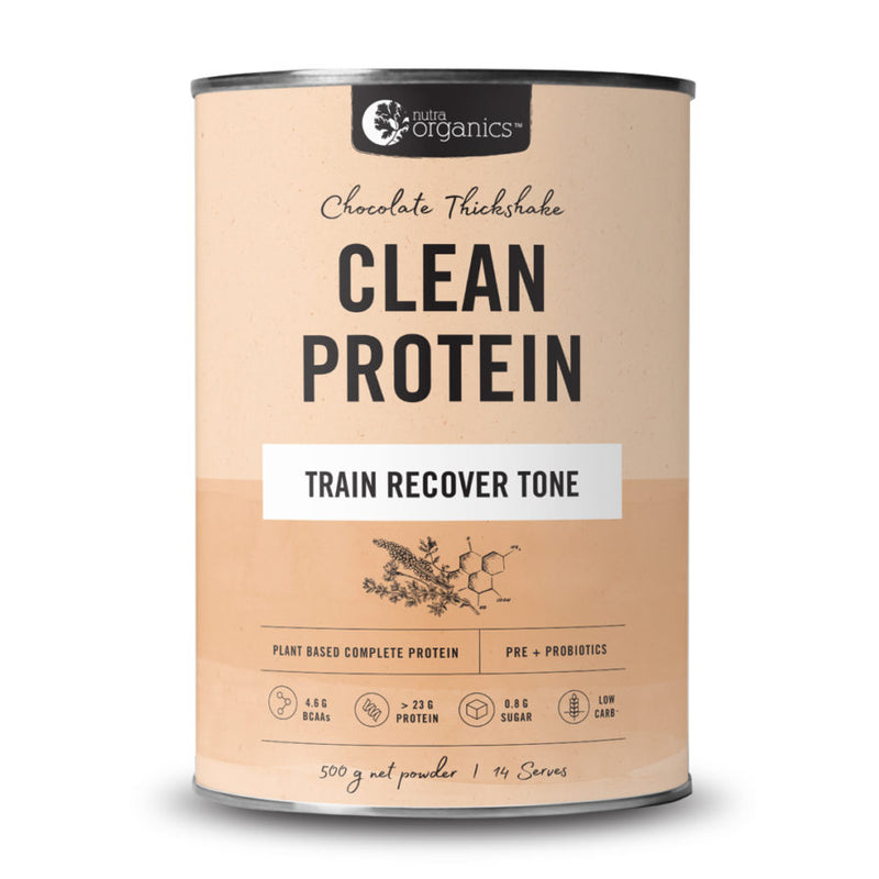 Nutra Organics Clean Protein Chocolate Thickshake 500g