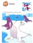 Kumon My Book of Coloring at the Zoo