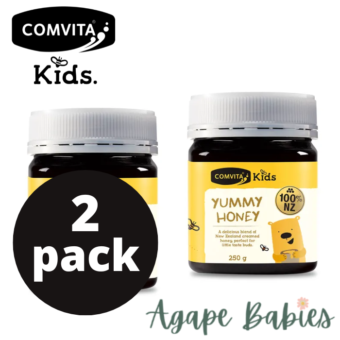 [Bundle Of 2] Comvita Kids Yummy Honey, 250 g.