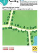 Kumon Counting With Stickers 1 - 100