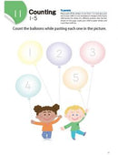 Kumon Counting With Stickers 1-10