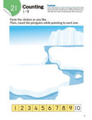 Kumon Counting With Stickers 1-10