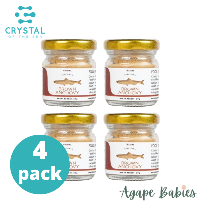 [4-Pack] Crystal of the Sea Brown Anchovy Powder (20g)