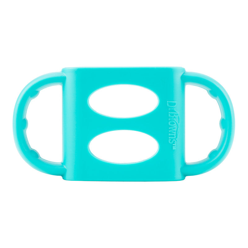 [2-Pack] Dr. Brown’s Narrow-Neck Silicone Handles - Turquoise