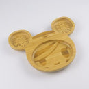 MCK X TKDK Donutella Bamboo Plate - 26cm (L) x 22cm (W) x 3.1cm (H) - Blue