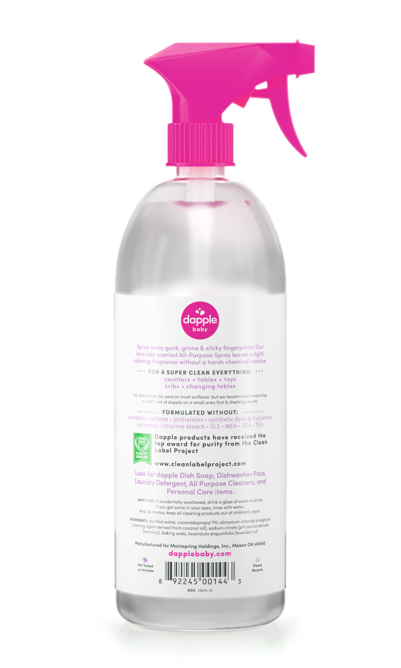 Dapple All Purpose Cleaner Spray (Lavender) 30 oz