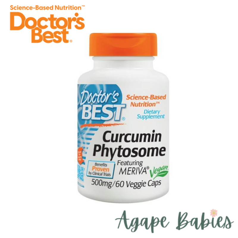 Doctor's Best Curcumin Phytosome with Meriva 500mg, 60 vcaps