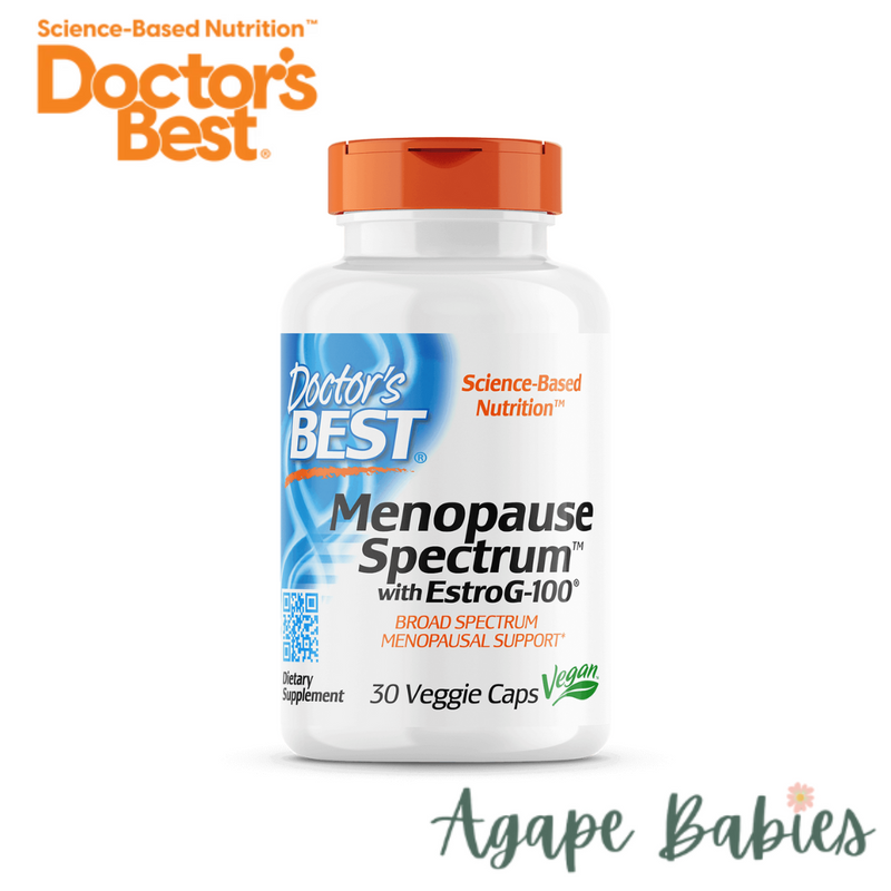 Doctor's Best Menopause Spectrum with EstroG-100, 30 vcaps