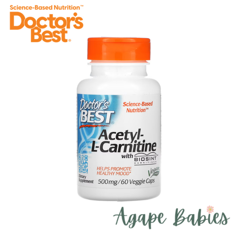 Doctor's Best Acetyl-L-Carnitine, 60 caps.