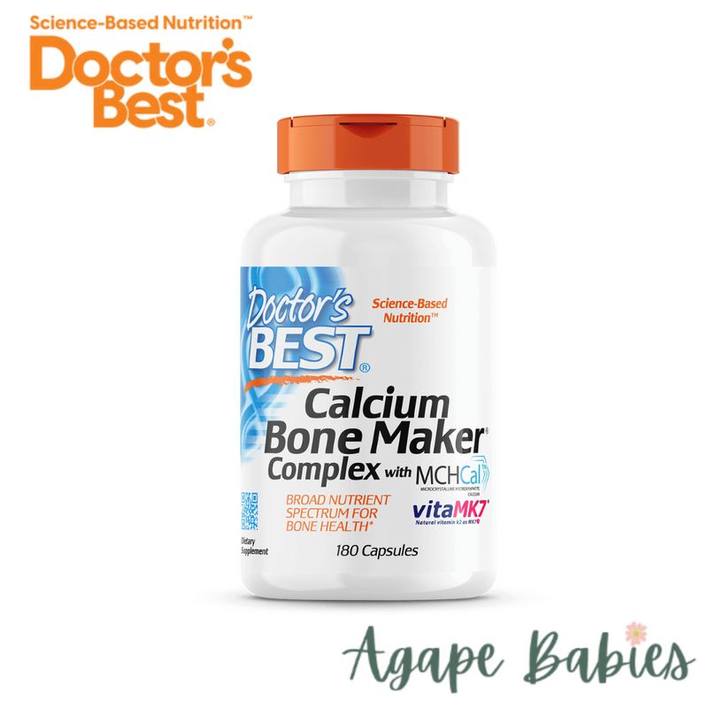 Doctor's Best Calcium Bone Maker Complex, 180 caps