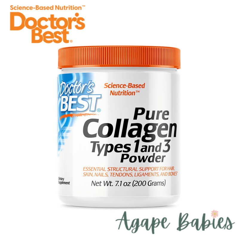 Doctor's Best Best Collagen Types 1 & 3 Powder, 200g