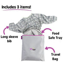 Tidy Tot Bib & Tray Kit - Dove Grey