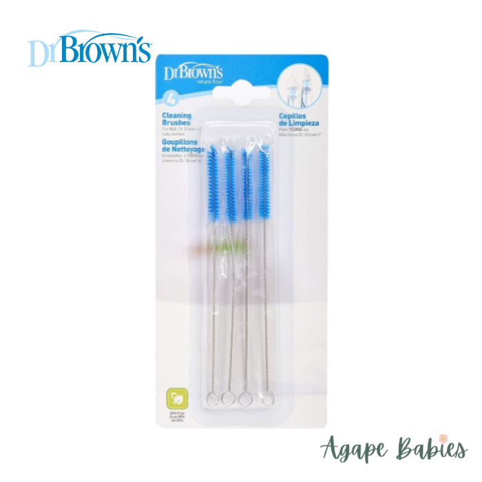 Dr Brown's Baby Bottle Cleaning Brushes 4 Pack