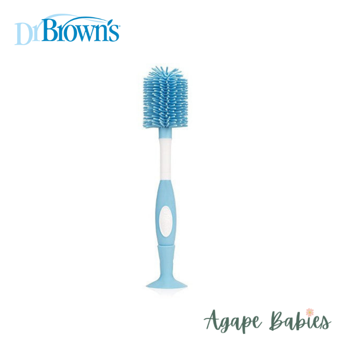 Dr Brown's Soft Touch Bottle Brush (Non-metal, No sponge) - Blue