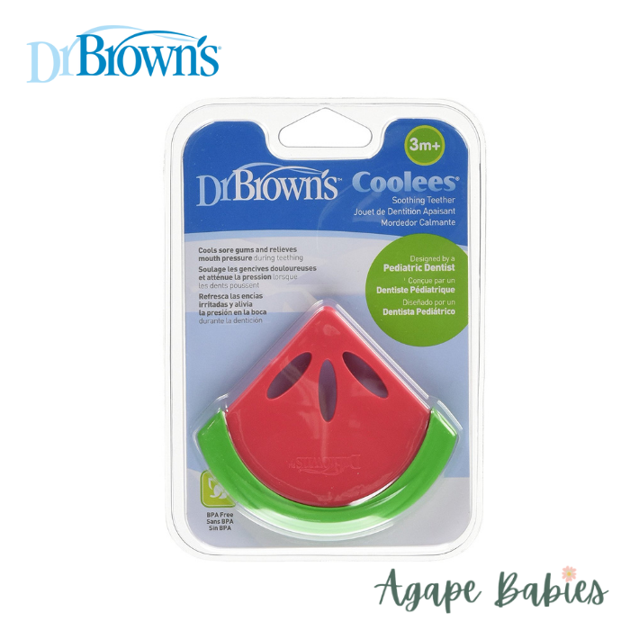 [2-Pack] Dr. Brown's Coolees Watermelon Teether