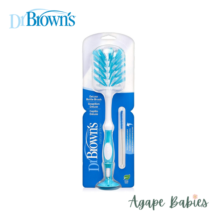 Dr. Brown's Deluxe Baby Bottle Brush - Blue