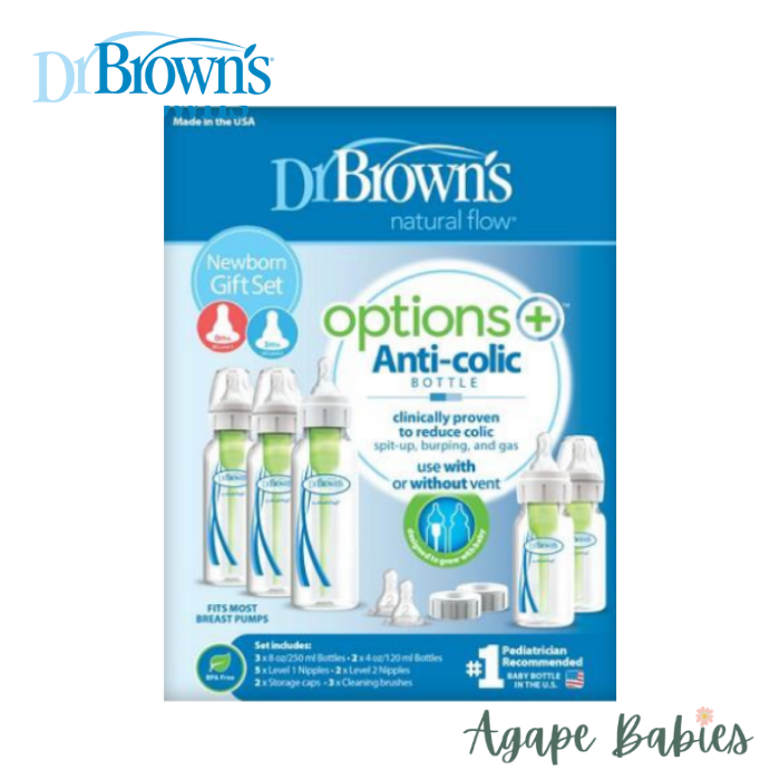 Dr Brown's PP Narrow-Neck Options+  Newborn Feeding Set