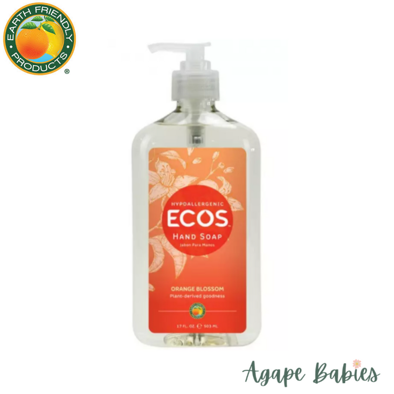 ECOS Earth Friendly Hand Soap - Organic Orange Blossom, 500ml