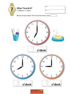 Kumon My Book of Easy Telling Time (Ages 4-6)