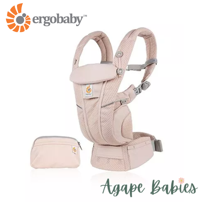 [10 year local warranty] Ergobaby Omni Breeze Baby Carrier - Pink Quartz