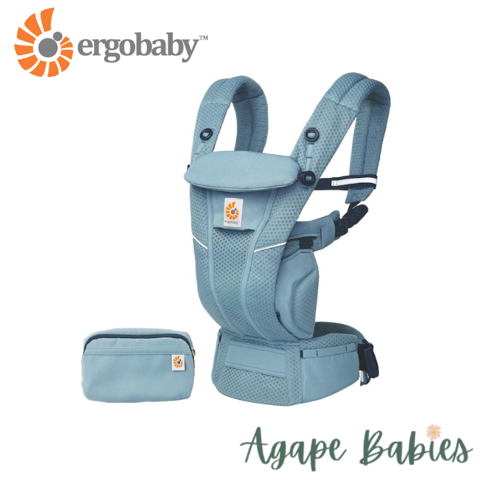 [10 year local warranty] Ergobaby Omni Breeze Carrier - Slate Blue