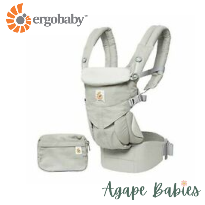 [1 year local warranty] ErgoBaby Omni 360 Baby Carrier - Pearl Grey