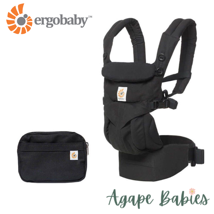 [1 year local warranty] ErgoBaby Omni 360 Baby Carrier - Pure Black