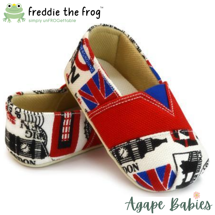 Freddie The Frog Pre Walker Shoes - Bloody Mary Moccs