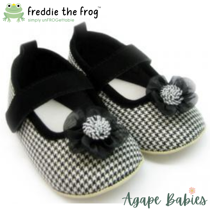 Freddie The Frog Pre Walker Shoes - Carol Houndstooth