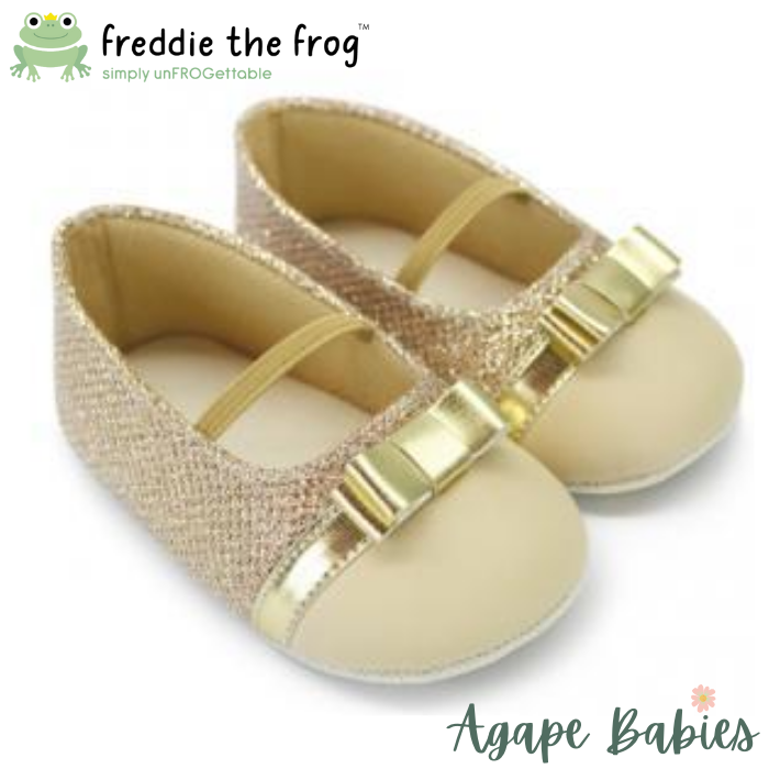 Freddie The Frog Pre Walker Shoes - Claire Gold