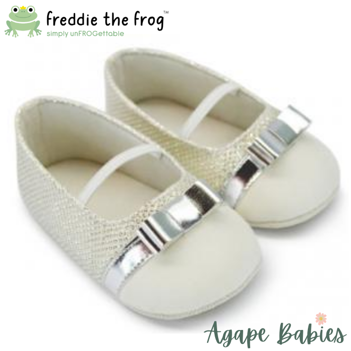 Freddie The Frog Pre Walker Shoes - Claire Silver