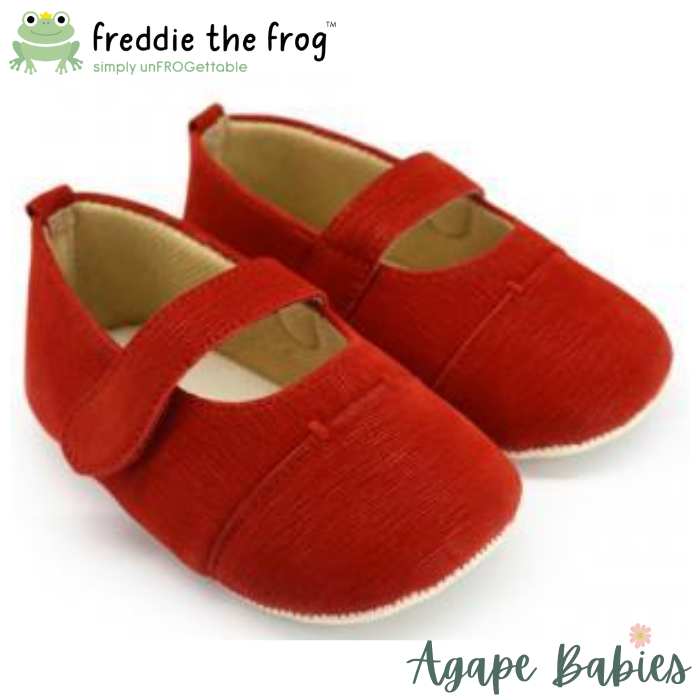 Freddie The Frog Pre Walker Shoes - Elaine Red