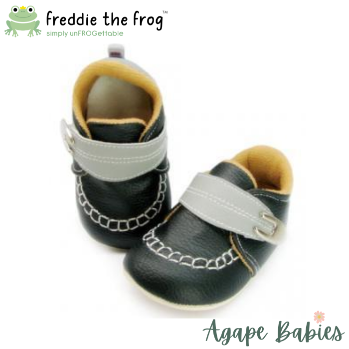 Freddie The Frog Pre Walker Shoes - Jared Black