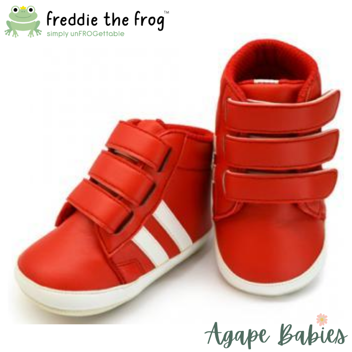 Freddie The Frog Pre Walker Shoes - Jordan Red
