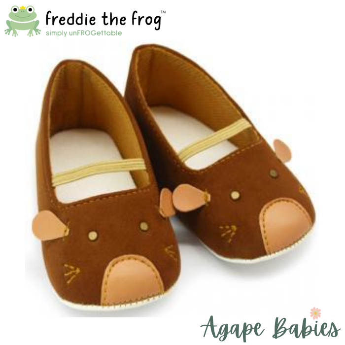 Freddie The Frog Pre Walker Shoes - Minnie Brown
