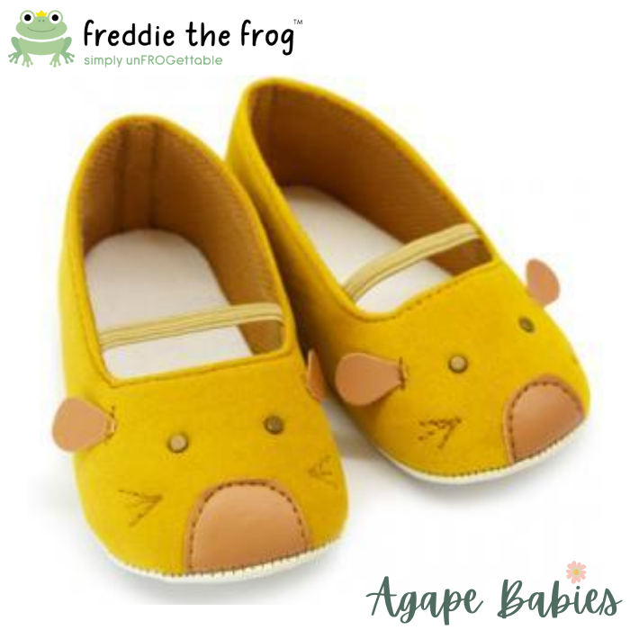 Freddie The Frog Pre Walker Shoes - Minnie Yellow