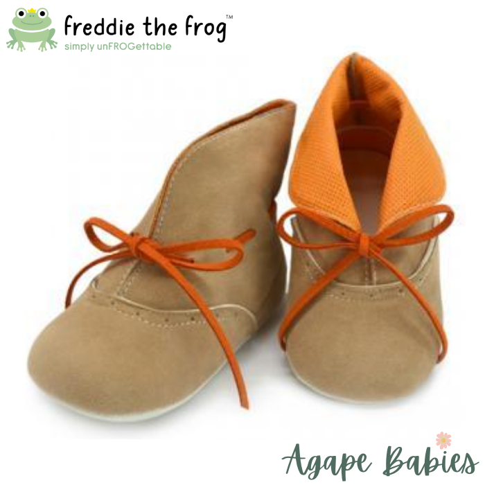 Freddie The Frog Pre Walker Shoes - Shitake Moccs