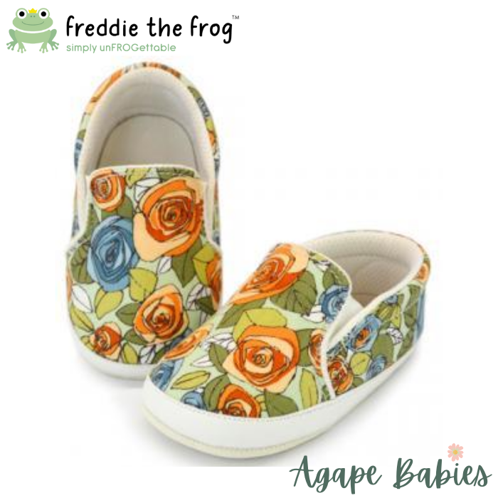 Freddie The Frog Pre Walker Shoes - Tony Flora Green