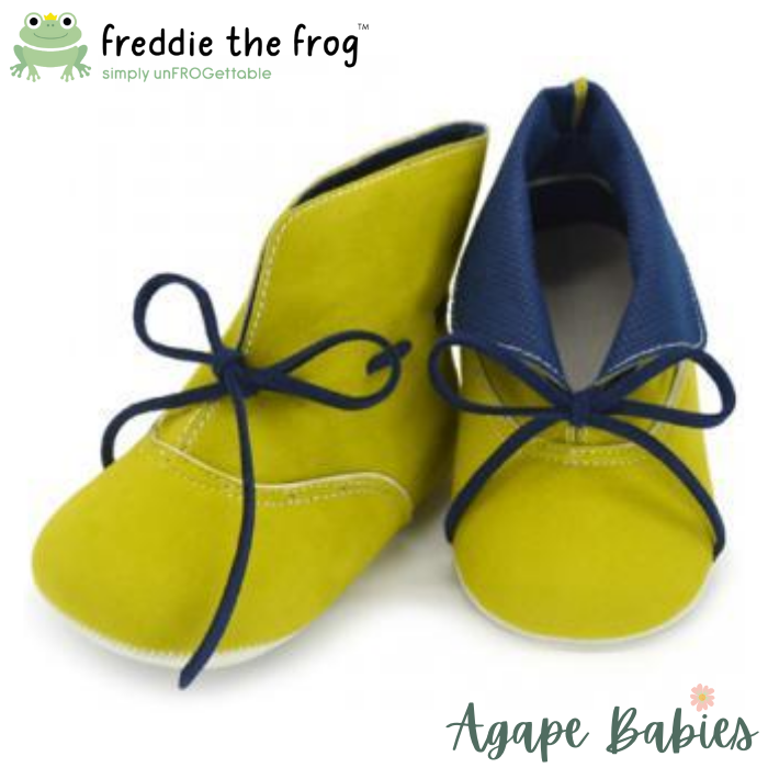 Freddie The Frog Pre Walker Shoes - Wasabi Moccs